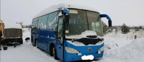 на фото: Автобус туристический, б/у, 2007г.- Воронеж